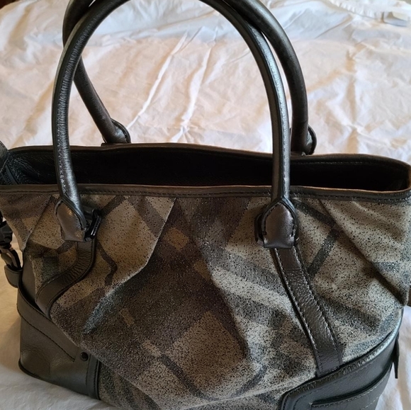 Burberry Shimmer Lowry Tote - Picture 1 of 3